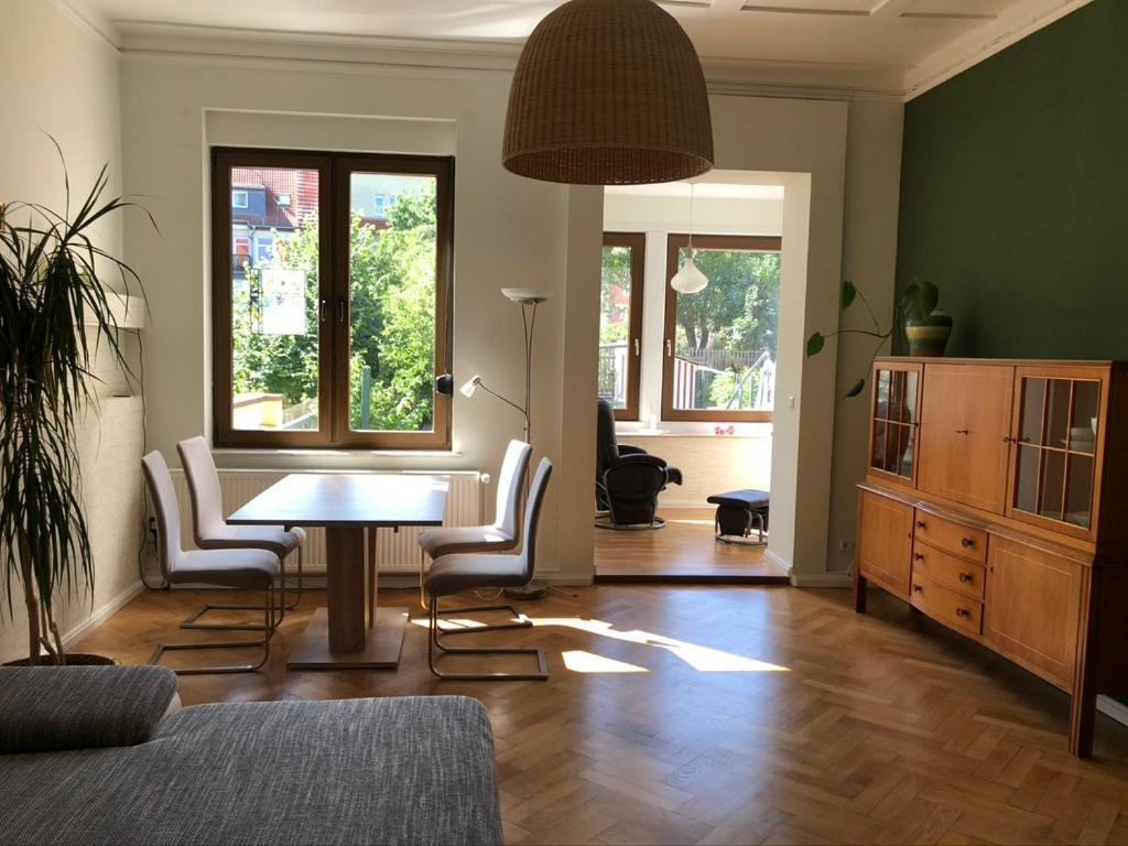 Ferienwohnung An Der Gruenen Clara Эрфурт Экстерьер фото